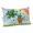 Blue, variant on St. Patrick's Day Pillow Covers King, Lucky Gnomes Shamrock Leaves Flower Rainbow Soft Brushed Microfiber Breathable Throw Pillow Covers, Pillowcase with Zipper for Couch Sofa Bedroom 20"x36"