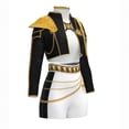 thumbnail image 6 of Halloween Popular Singers Idol Cosplay Costume, Stage Role Play Full Set Outfit, Includes Outerwear, T-Shirt and Shorts with Accessories, Stage Role Play and Birthday Gathering for Adults, L, 6 of 6