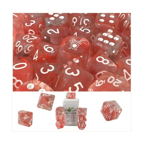 Role 4 Initiative Diffusion Poly Set - Fighters Resolve w/Class Symbol (15)