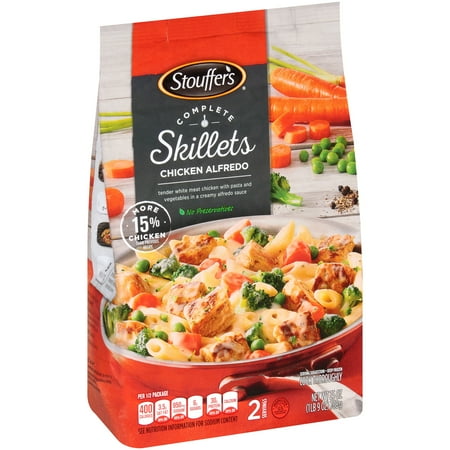 STOUFFER'S Complete Skillets Chicken Alfredo 25 oz Bag