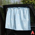thumbnail image 1 of Universal Car Sun Mesh Blind Rear Window Sun Shade Kids Baby UV Protector F3G9, 1 of 9