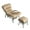 Cream, variant on XIZZI Accent Recliner Rocking Chair with Ottoman, Mid Century Modern Comfortable Rocking Chair and Ottoman Foot Rest for Small Spaces-Beige
