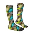 thumbnail image 3 of Daiia Sports Socks Easter Egg1 Printed Novelty Crew Socks for Men Women Knee High Socks Cotton Socks Soft & Breathable Support Unisex Socks, 3 of 9