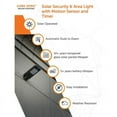 thumbnail image 3 of 20W Solar Security & Area Light with Motion Sensor and Timer, 3 of 8