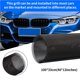 thumbnail image 3 of Kenally 100 * 33 cm Rejilla de malla para automóvil Malla de aleación de aluminio Web Universal 4 * 8 mm Rejilla rómbica Hoja Piedra Intercooler Vehículos, repuestos y accesorios Mis No.2 Kenally VI009014-02, 3 of 6