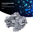 thumbnail image 3 of Terminal Partition Plate, Multifunctional Terminal Block Baffle 100PCS Lightweight PA66 Material  for UK3N UK5N UK6N UK10N UK16N UK25N, 3 of 8
