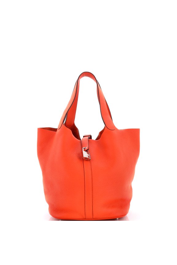 Pre-Owned Picotin Lock Bag Clemence GM By Rebag