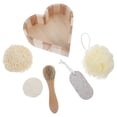 thumbnail image 4 of 1 Set Bath Spa Gift Box with Pumice Stone and Loofah Slice for Women, 4 of 4