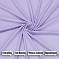 thumbnail image 5 of Mejoroom Full Size Sheet Set,Extra Soft Luxury Brushed Microfiber 1800 Bedding Sheets with 16 Inch Deep Pocket - Breathable Wrinkle Fade Stain Resistant Hypoallergenic - 4 Piece (Full,Violet), 5 of 5