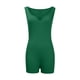 thumbnail image 4 of Monos Para Mujer Color Sólido Casual Punto Acanalado Cuello en V Camiseta Sin Mangas Sin Mangas Slim Fit Pantalones Cortos Deportivos Mono Odeerbi ODB147592, 4 of 7