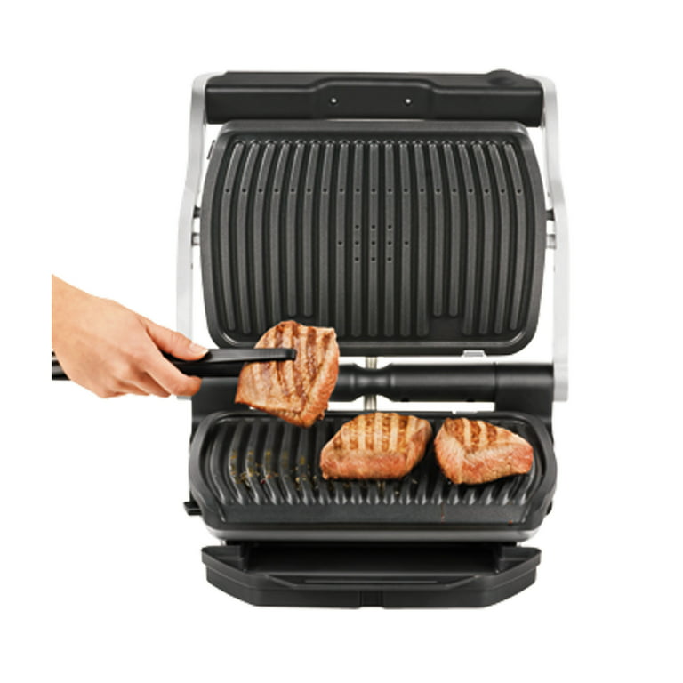 OptiGrill Indoor Electric Grill with Removable, Dishwasher Safe Nonstick Plates, GC712D54 -