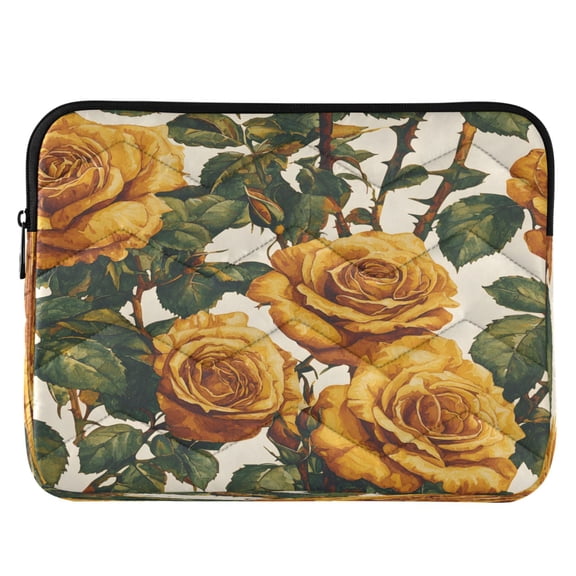 ALAZA Rose Flower-1 Pattern Laptop Sleeve Case for 13-14 Inch Computer Cover Bag Medium