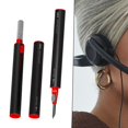 thumbnail image 4 of Cepillo limpiador multifuncional para auriculares Bluetooth y eliminación de polvo para tapones de oídos. negro, 4 of 9