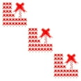 thumbnail image 4 of Wisewang 30 Pcs Ruban à Nœud Doux pour la Peau Ingrédients Sûrs et Non-Polissants Création 3 Ensembles, 4 of 6