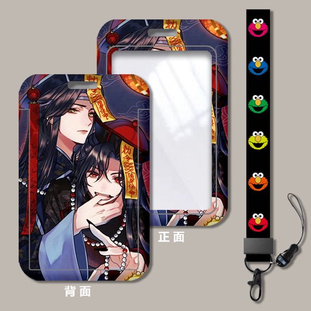 MO DAO ZU SHI Tarjeta Cubierta Anime Llavero The Untamed Hombres Para Las Mujeres Impresión Acrílico Coche Colgante Chica Regalo El Untame