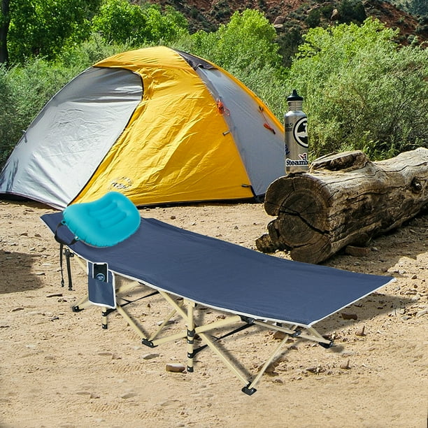 Covered top camping cots