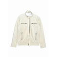 thumbnail image 2 of SHARO Leather, Bomber, Long Sleeve Outerwear Jacket (Men's), 2 of 7