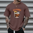 thumbnail image 2 of Xdzjlr T-Shirts pour Hommes Imprimés Populaires Col Rond Manches Courtes Mode T-Shirts pour Hommes, TG, 2 of 4