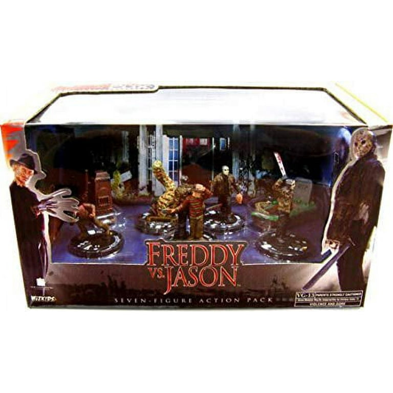 WizKids Horrorclix Freddy Vs. Jason Krueger Action Toy Pack