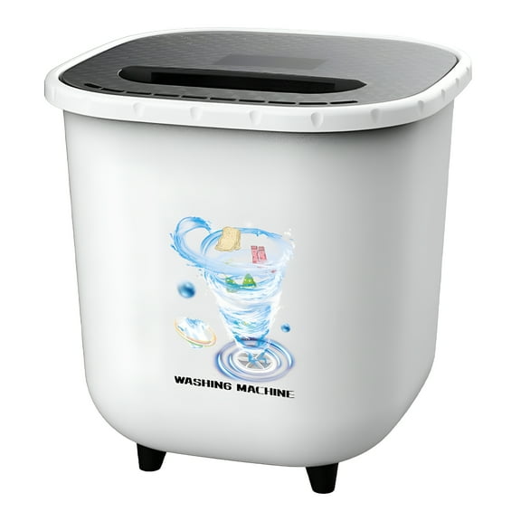 HIBIBUD Portable Washing Machine with Spin Dryer Mini Portable Washing Machine,Bucket Washer for Clothes Laundry,Underwear Washing Machine for Camping,RV,Travel,Small Spaces