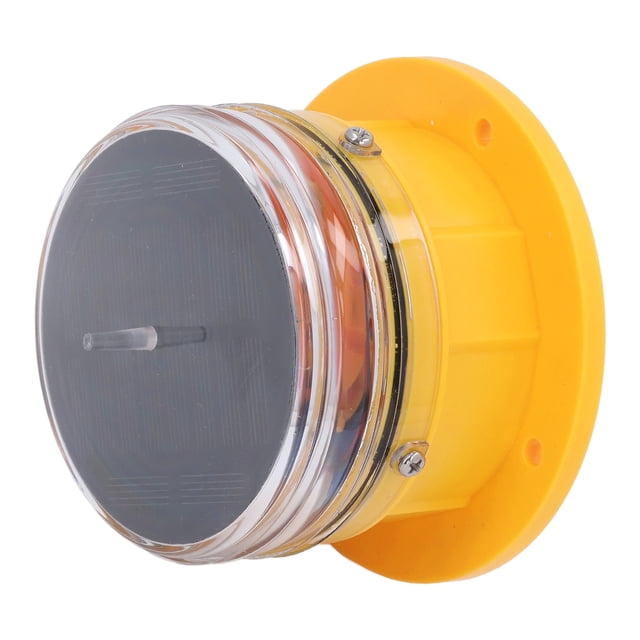 Luz De Baliza Solar, LED Amarillo 2.5 Nm Distancia Visible De 3.7V 2000mAh Batería Lámpara Lateral Solar Para Vehículos De Ingeniería