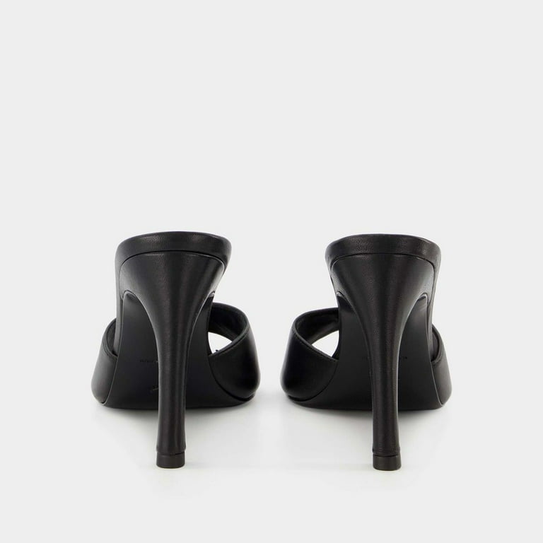 【関税込み】Logo Mules - Coperni - Black - Leather Coperni Logo Mules - Black - Leather Black (Women's