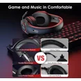 thumbnail image 3 of Easysmx V02w Audifonos Inalambricos Gamer Bluetooth Con Microfono Para Pc Ps5 Ps4 Tableta Android IOs Móvil 3.5mm Para Xbox Control RGB Diadema, 3 of 8