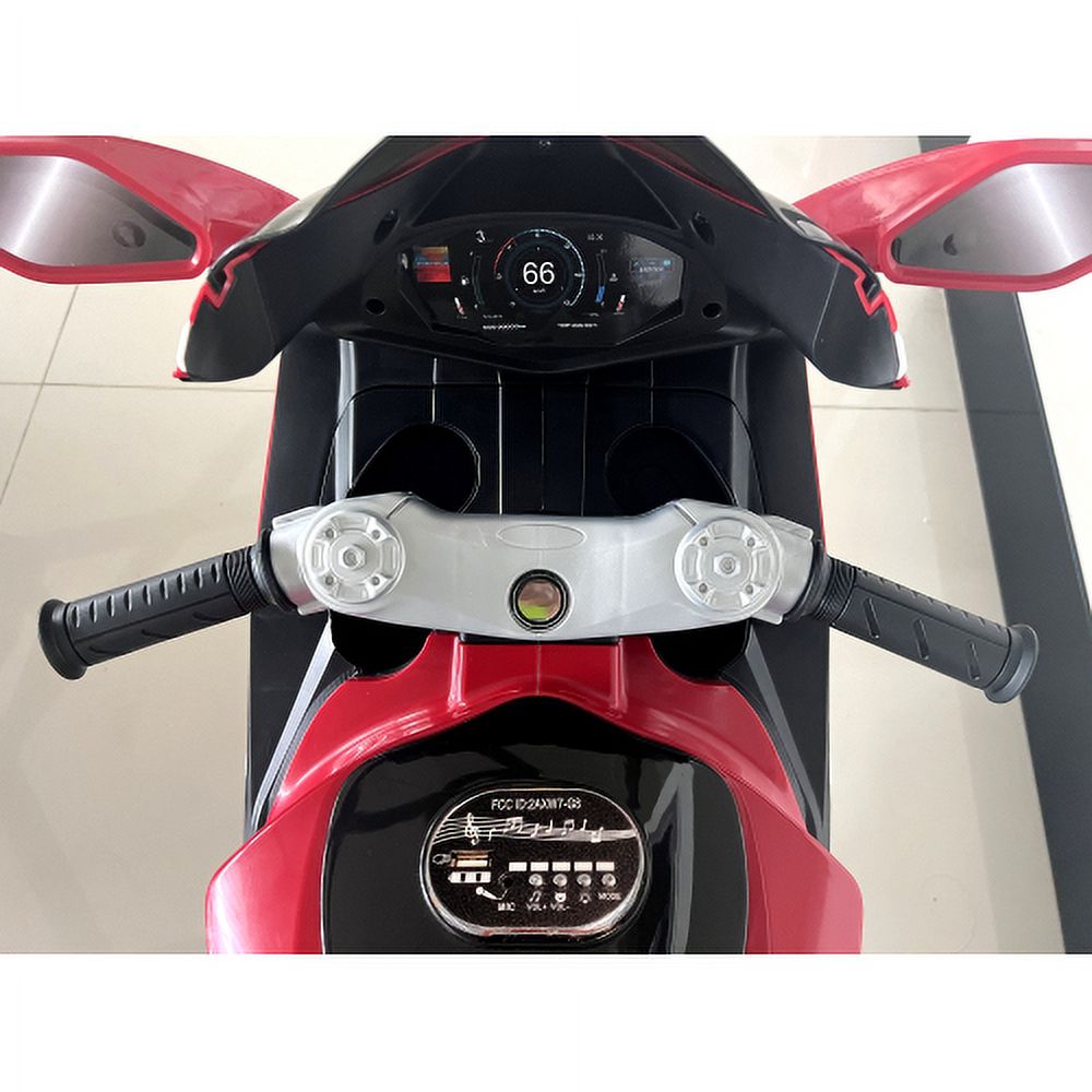 Plastic red 6V Kids Electric motorcycle/ Kids toys motorcycle/Kids electric car/electric ride on motorcycle