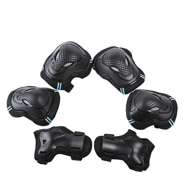 6Pcs/Set Teens & Adult Knee Pads Elbow Pads Wrist Guards