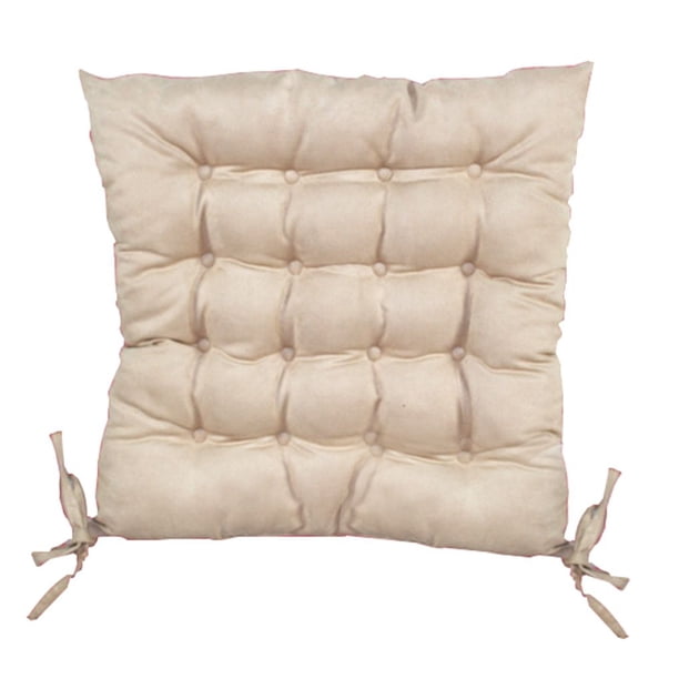 Bewildely Cojín cuadrado de gamuza para silla, cojín lavable para sofá, comedor, jardín, Patio, decoración del hogar Decoración del hogar