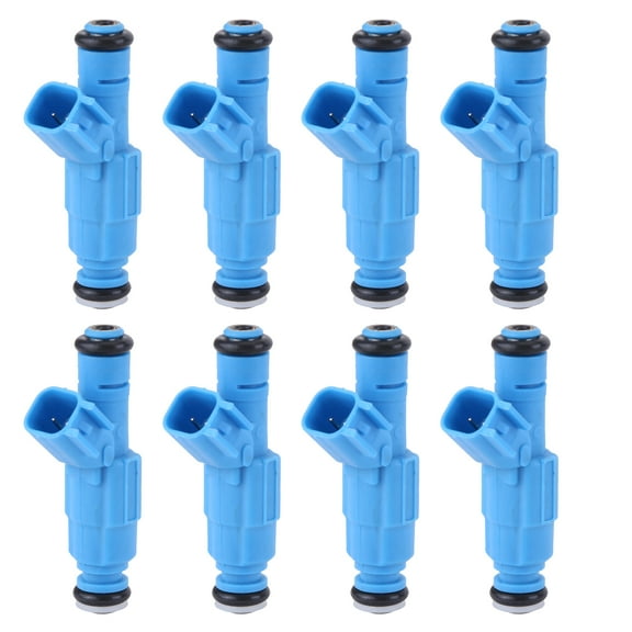 IKASEFU 8Pcs Fuel Injectors Spray Nozzles Compatible for Dakota 4.7L V8 2001-2007 Replaces 53032704AB