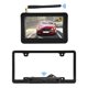 thumbnail image 2 of Monitor Digital inalámbrico para coche, marco para matrícula HD, cámara de visión trasera, sistema NTSC impermeable IP68, 5 pulgadas, 2,4G, 2 of 10