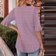thumbnail image 4 of Blusas de Manga Corta para las Mujeres, Moda Verano Impreso, Blusas de Cuello Redondo, Chaqueta de Manga Corta para las Mujeres, 4 of 8