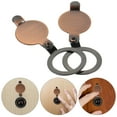 thumbnail image 3 of Housse de Trou de Perruche Rouge Bronze Cuivre 2 Pcs 1.97x0.79x0.20 Po, 3 of 8