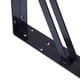 thumbnail image 4 of Soportes de estante NEODROP Heavy Duty de acero negro de 30 cm, paquete de 4 unidades, 4 of 6