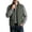 Army Green, variant on Men's Lightweight Softshell Vest Stand Collar Full Zip Sleeveless Warm Winter Casual Outerwear with Pockets