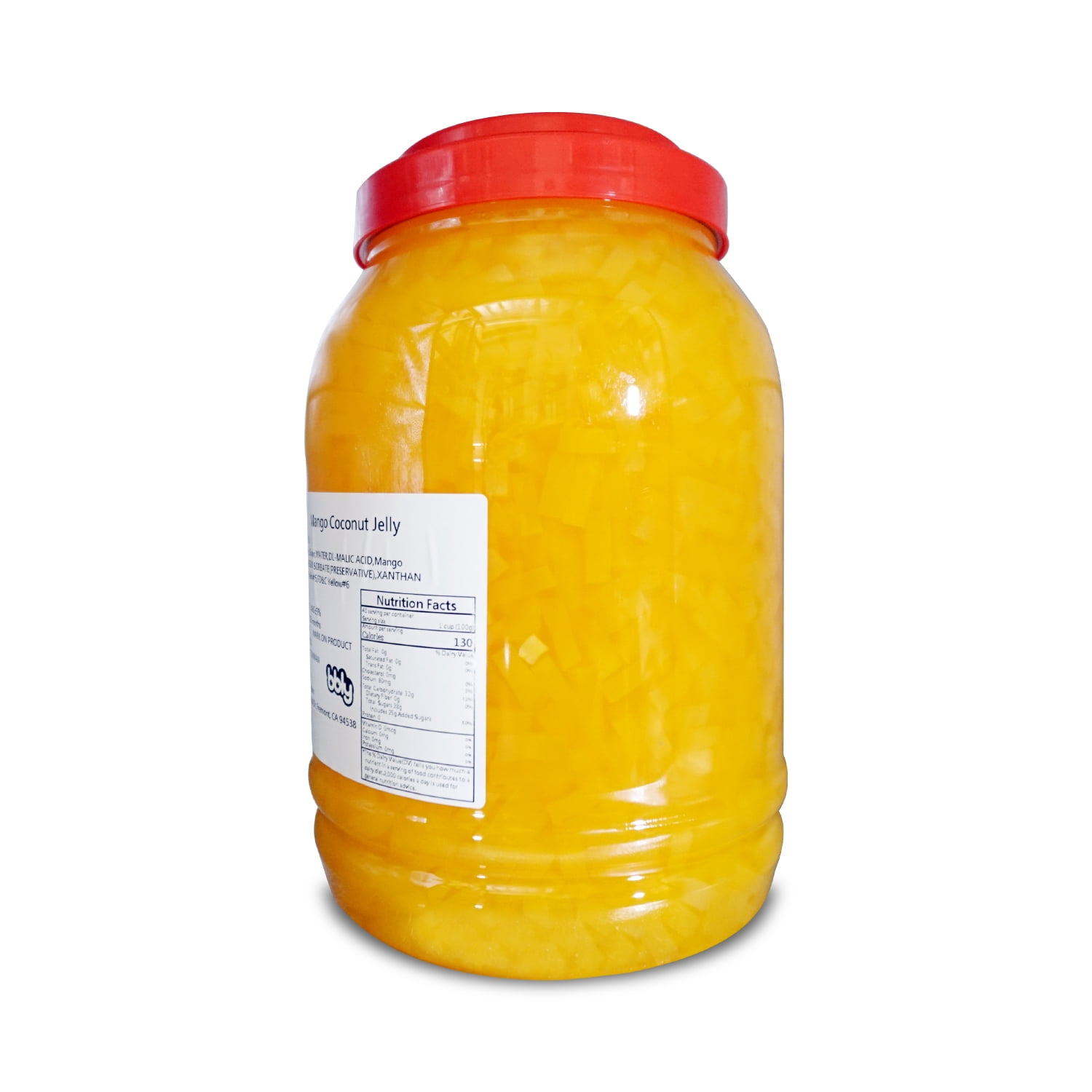 BBLY Mango Coconut Jelly, 8.5 lbs (Pack of 4)