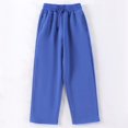 thumbnail image 6 of CPNG Kids Camouflage Soft Cotton Sweatpants with Thick Pockets Boys Joggers Casual Knit Straight Drawstring Elastic Waist Fall Outdoor Sweat Pants, 6 of 6