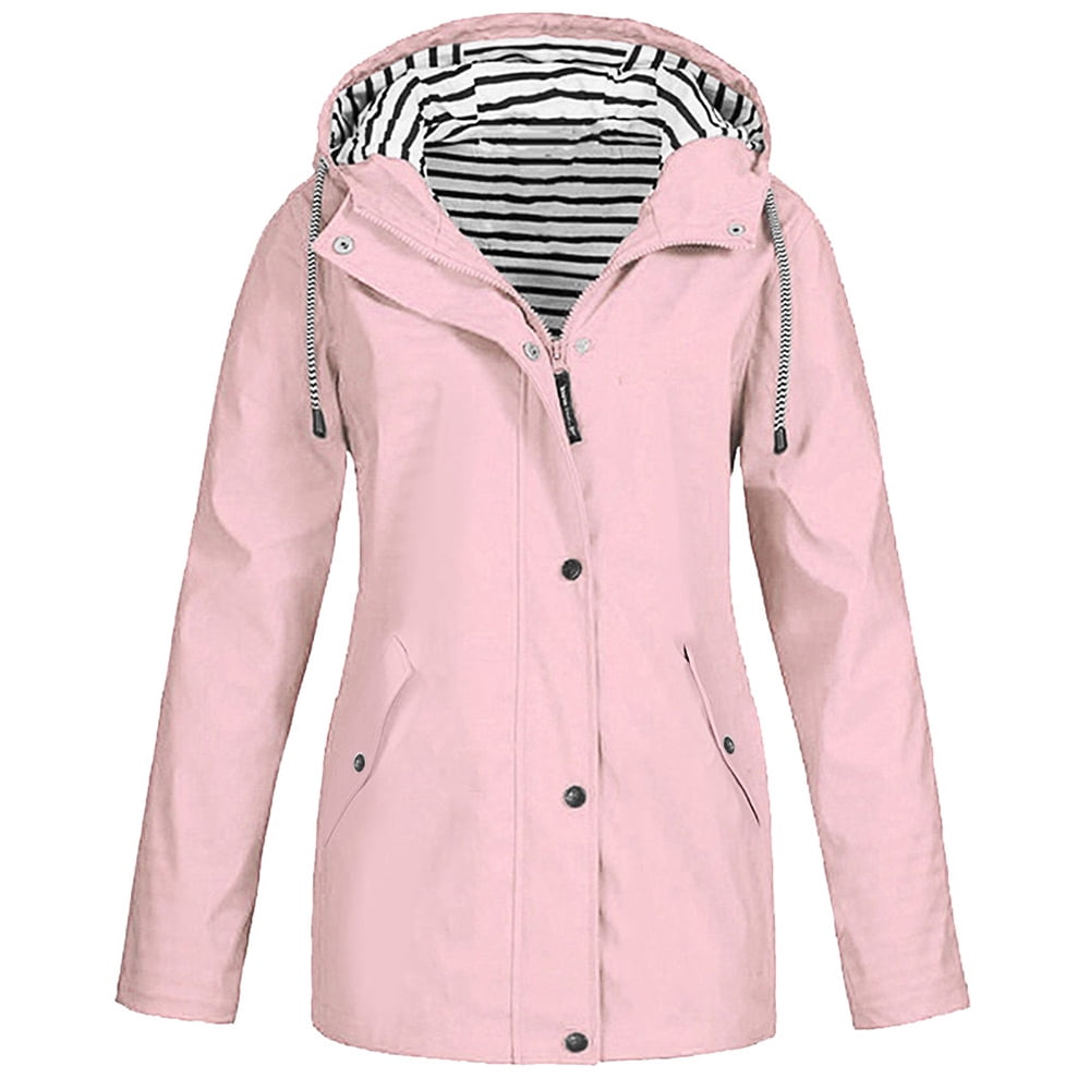 plus size rain jacket walmart