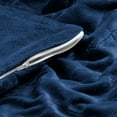 "Bare Home UltraSoft Fleece Minky Weighted Blanket Cover 60""x80