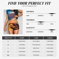 thumbnail image 5 of Sikiie Watercolor Glasses Guinea Pig Print Workout Shorts Women Scrunch Butt Gym Shorts Seamless High Waist Tummy Control Yoga Biker Athletic Shorts, 5 of 5