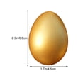 thumbnail image 2 of BESTYASH 10Ud Huevos De Pascua Dorados De Madera Para Decorar Y Pintar Manualidades Creativas, 2 of 8