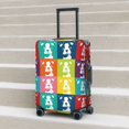 thumbnail image 5 of Travel Luggage Cover Protector - Multicolor Cute French Bulldog Anti-Scratch Suitcase Covers Fits 18-32 Inch Luggage, 5 of 5