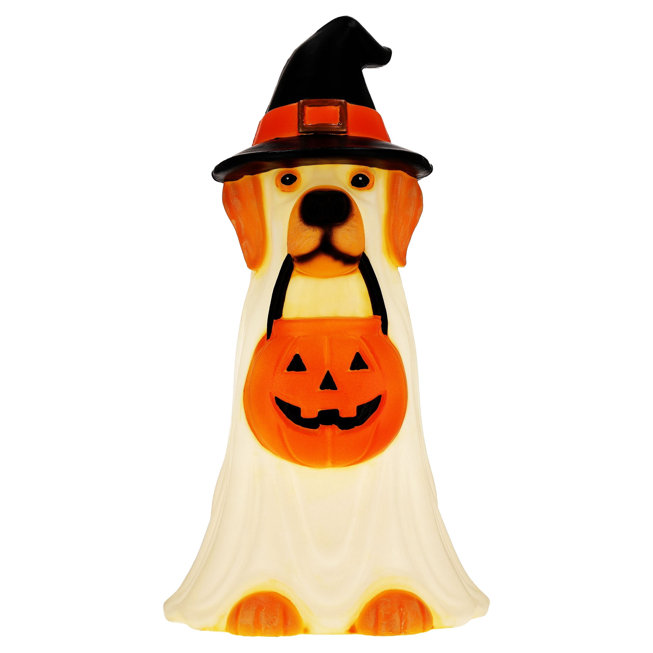 Light-Up Ghostly Dog Blow Mold, 18", Halloween by Way To Celebrate