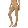 thumbnail image 3 of Dzrciro Yoga Pants Women, High Waist Tummy Control Leggings with Side Pockets, Comfort Fitness Running Workout Pants S-2XL, 3 of 10