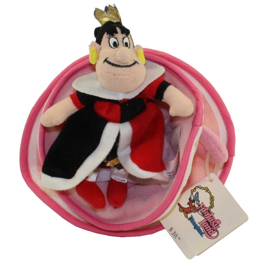 The Disney Alice in Wonderland Mini Bean Bag Plush C1 Queen Cat for sale online 