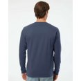thumbnail image 3 of SoftShirts Adult Organic Long Sleeve T-Shirt, 2XL, Navy, 3 of 5