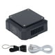 thumbnail image 1 of Waist Clip Fans Mini USB Rechargeable 4000mAh Battery Strong Wind 3 Wind Speed 2 Way Use Portable Fans for Work Hiking Black, 1 of 5