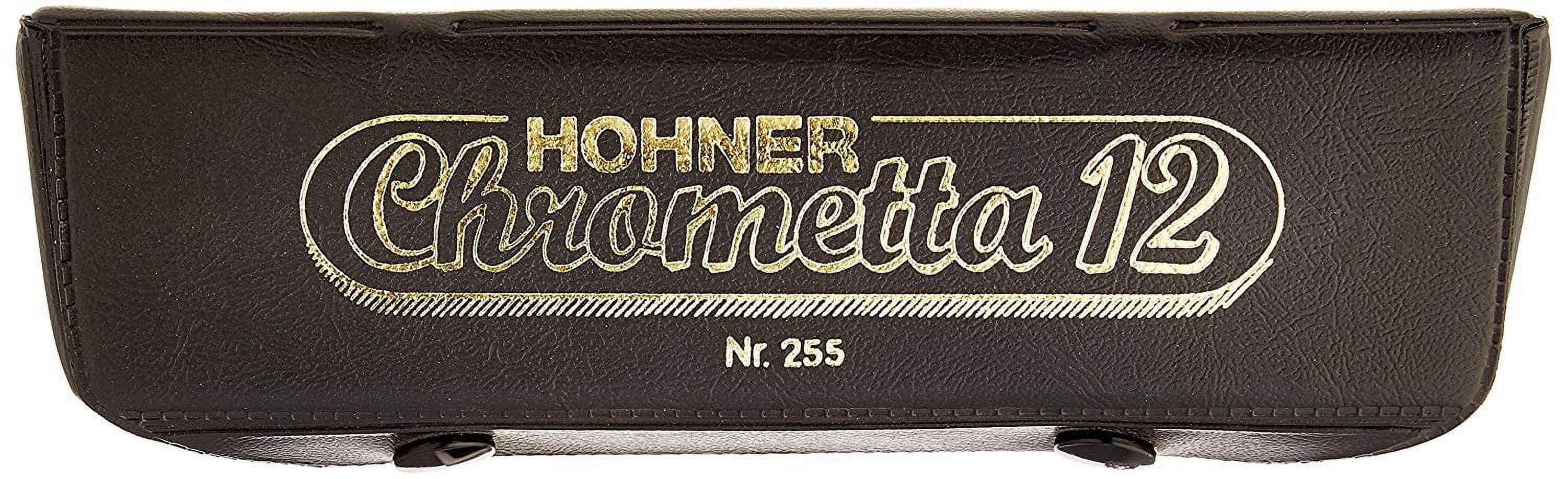 Harmonica chromatique Hohner Chrometta 12