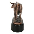 thumbnail image 2 of Lifelike North American Texas Longhorn Cow Steer Bull Bronzed Resin Figurine, 2 of 9